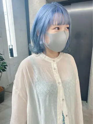 ミディアム カラー ヘアアレンジ son hair HIROEのヘアスタイル