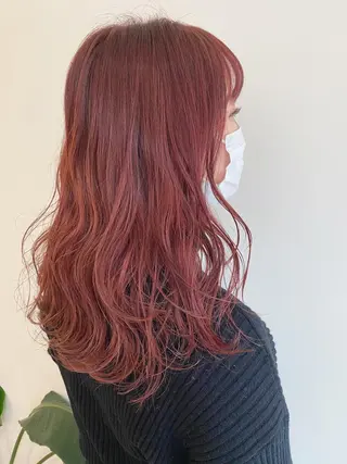 ロング カラー Rina のヘアスタイル