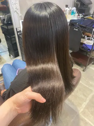 ロング カラー attrait所属・アトレ＊個室サロン himekaのヘアスタイル