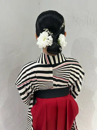 ヘアアレンジ 艶カラー🌸アレンジ 🌹Sally🕊️のヘアスタイル