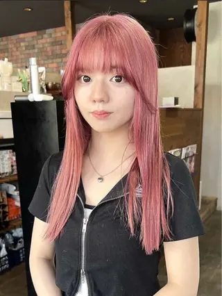 カラー 透明感/ハイトーン /デザインカラー大輝のヘアスタイル