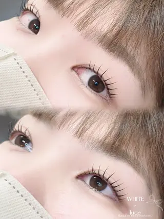 マツエク・マツパ beauty salon　WHITE×luce所属・杉野 美月のマツエク・マツパデザイン