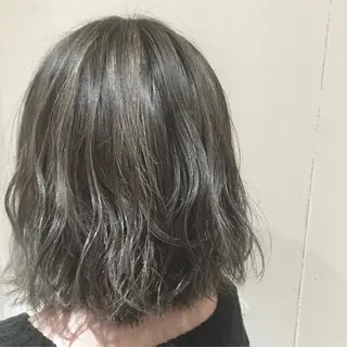 ミディアム カラー AR.MARA所属・ナツミ🤍蔵前 大人かわいいヘア🤍のヘアスタイル