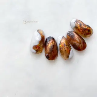 ネイル etelno blanc中目黒のネイルデザイン