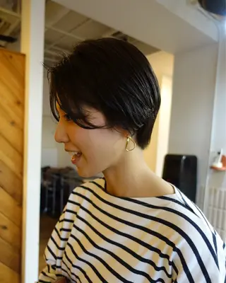 ショート lmano所属・🍃○岡 | Maruokaのヘアスタイル