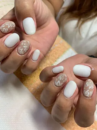 ネイル rukianail 新里のネイルデザイン