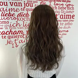 セミロング カラー ヘアアレンジ CREAPY所属・CREAPY　日向野 利菜のヘアスタイル