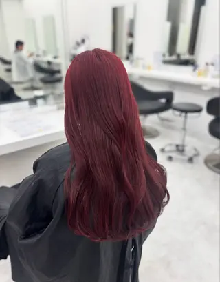 ロング カラー 🤍レイヤー/顔周り 暖色hirari🤍のヘアスタイル