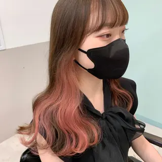 ロング カラー FRAME+spa&hair roomなんば駅前店所属・🌸MAYU🌸 ハイトーン➕レイヤーのヘアスタイル