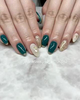 ミディアム アトリエAIHA所属・アトリエAIHA★ フィルイン推奨サロンのネイルデザイン