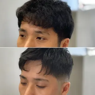 メンズ 可児 令路のヘアスタイル