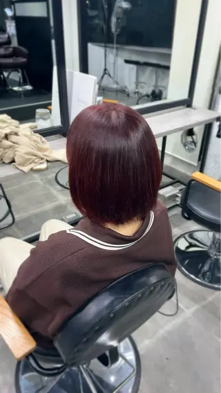 カラー 竹川 りょうのヘアスタイル