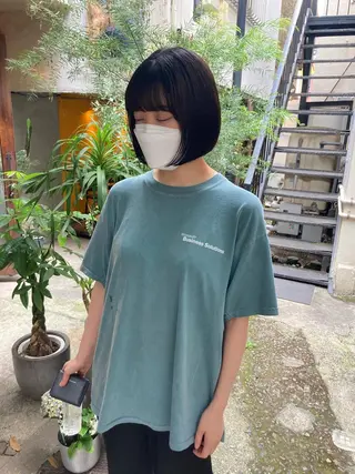 ショート 金田 夏野のヘアスタイル