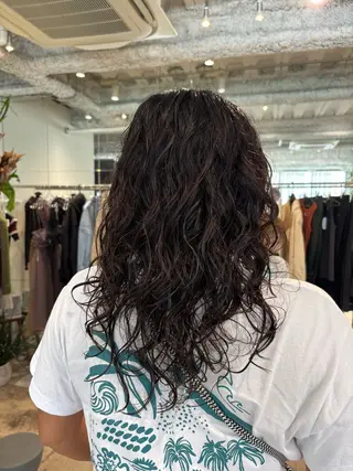 パーマ ANY/須田 麻人/パーマスタイルのヘアスタイル