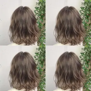 ミディアム カラー パーマ ヘアアレンジ 垢抜け案内人 鈴木聖矢✂️のヘアスタイル