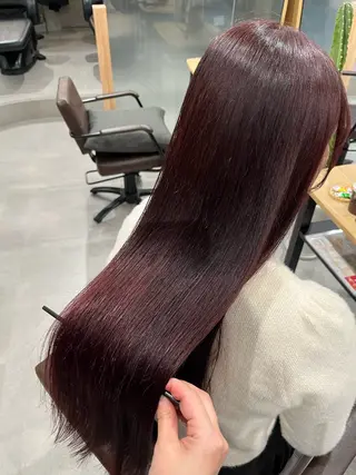 カラー asuka 大阪梅田のヘアスタイル
