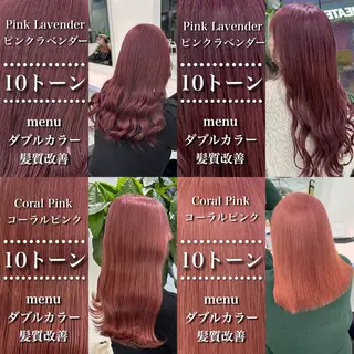 セミロング カラー 💗爆美女製造機💗 ハイトーン-髪質改善のヘアスタイル