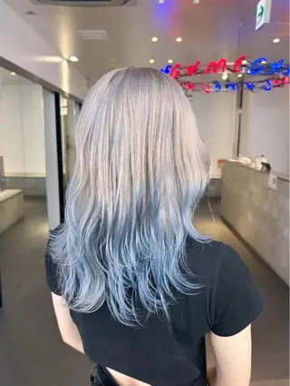 ミディアム MiRI💜地毛級 エクステ✖似合わせ技のヘアスタイル