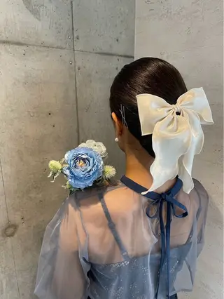 ロング ヘアアレンジ Reve resort所属・美髪× ヘアセット✨Araiのヘアスタイル