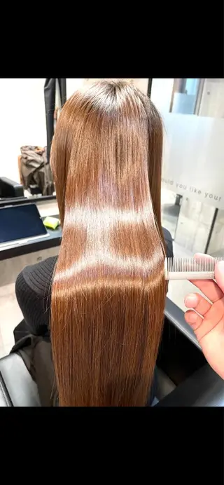 ロング 👑髪質改善カラー 中垣斗希のヘアスタイル