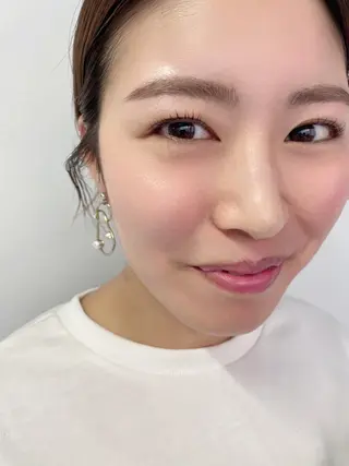 マツエク・マツパ アイブロウ NAIL ✴︎キラキラオメメのネイルデザイン