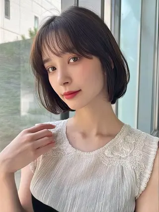 ミディアム ✨髪質改善 ✨/ミヤビのヘアスタイル