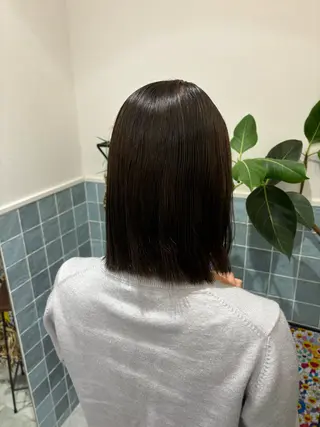 カラー 🍎ダメージレス暖色 カラー🍎あyaかのヘアスタイル