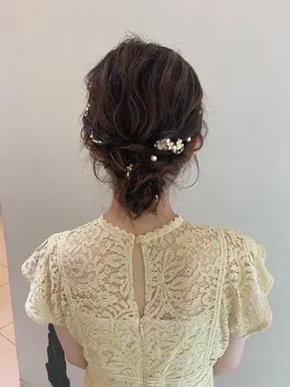 ヘアアレンジ moeka レイヤー /艶カラー/韓国のヘアスタイル