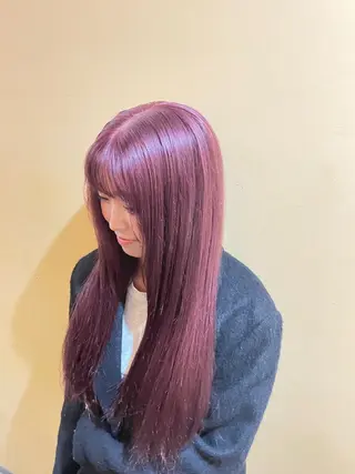 ロング カラー 浦野 翔のヘアスタイル