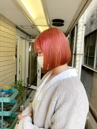 ショート カラー パーマ スパイキーショート/ メンズヘア/hugeのヘアスタイル