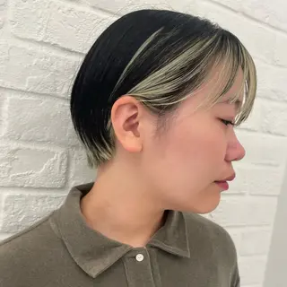 ショート カラー ショート/ボブ/ 吉祥寺/ryoのヘアスタイル