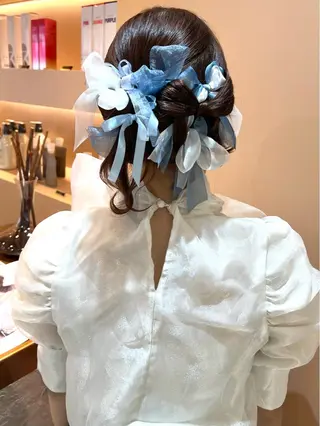 セミロング ヘアアレンジ ✨髪質改善✨ 韓国ヘア🇰🇷ゆいのヘアスタイル