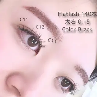 マツエク・マツパ TRU NAIL&EYE 八王子店所属・沼山 唯香のマツエク・マツパデザイン