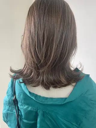 ミディアム #tag 田島 純奈のヘアスタイル