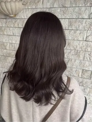 ミディアム カラー 透明感カラー／ 艶感カラー／RAMUのヘアスタイル