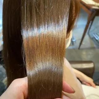 やりすぎないパーマ ニュアンスパーマのヘアスタイル