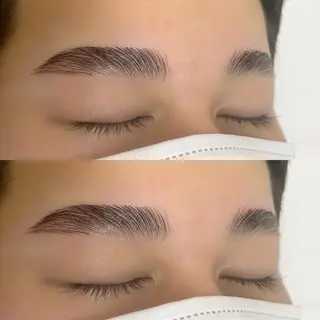 アイブロウ 歩優【ayu】💛 " lazo"のマツエク・マツパデザイン
