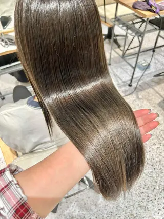 ロング カラー ヘアアレンジ ネイル マツエク・マツパ アイブロウ 韓国マツエク/まつパ 🎀misaki🎀のマツエク・マツパデザイン