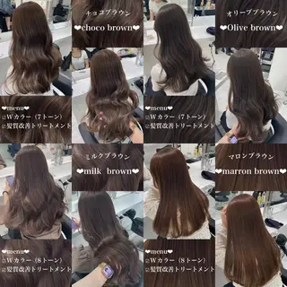 ロング カラー ヘアアレンジ 夏のトレンド♡ モテヘア🧴🫧池袋のヘアスタイル