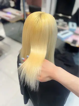 セミロング keen吉祥寺🐆 NAO🩶のヘアスタイル