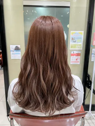 セミロング カラー ヘアアレンジ 井上 武輝のヘアスタイル