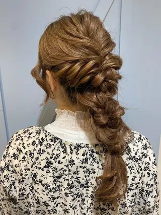 ロング ヘアアレンジ メンズカット募集中 🌷🫧森山彩音のヘアスタイル