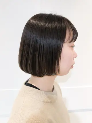 ミディアム カラー 🌟透明感カラー🤍 🩵🌟金子直美🧸のヘアスタイル