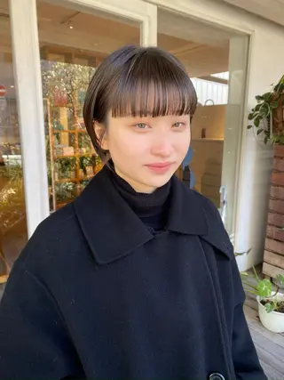 ショート BELLA阿部野 TOMOMIのヘアスタイル