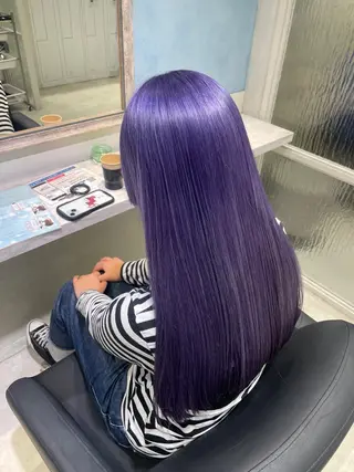 カラー デザインカラー/ ヘアアレンジ/りりかのヘアスタイル