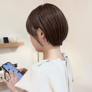 ショート 似合わせ/透明感 /レイヤー/りほ🤍のヘアスタイル