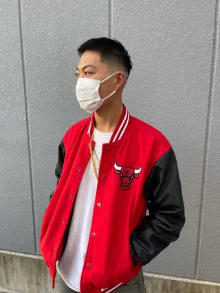 ショート メンズ ハヤシカズキ/カラー ✂/メンズパーマのヘアスタイル