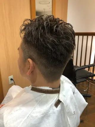 パーマ メンズ molla所属・浅香山✨美髪✨ やまもとあきこのヘアスタイル