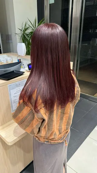 ロング カラー KOKI/ボブ/顔ま わりレイヤー/新宿のヘアスタイル