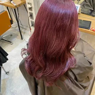 ミディアム カラー Zina 梅田店 レイヤー/Miyuのヘアスタイル